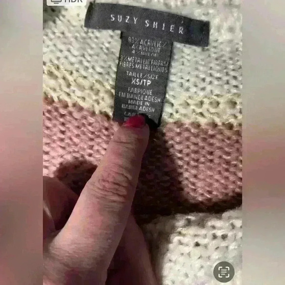 Suzy Shier  oversize sweater - Picture 8 of 9